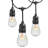 Rentas Indoor / Outdoor 8 - Bulb 24.5 in. Plug-in LED Standard String Light