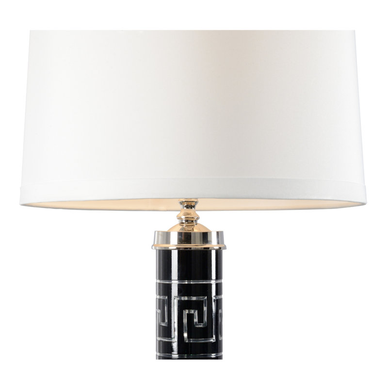 Lampe de table noire 32 po Dioclétien