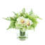 Silk Orchid Faux Floral in Vase