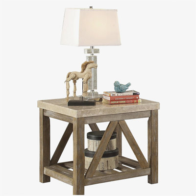 Table d'appoint de style industriel 1pc