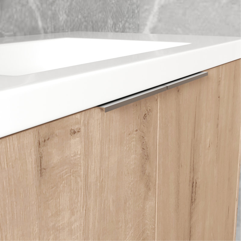 Meuble-lavabo de salle de bain avec lavabo et armoire latérale - 36 po, 36"