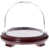 Base en placage de bois rouge