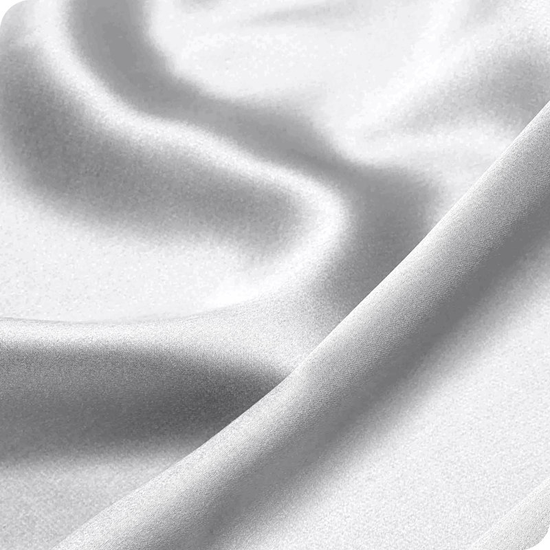 Mulberry Silk Body Pillowcase, Silver
