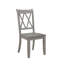 Ensemble de 2 chaises d'appoint en placage de pin-1124881305