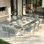 10 - Person Rectangular Outdoor Dining Set With Cushions