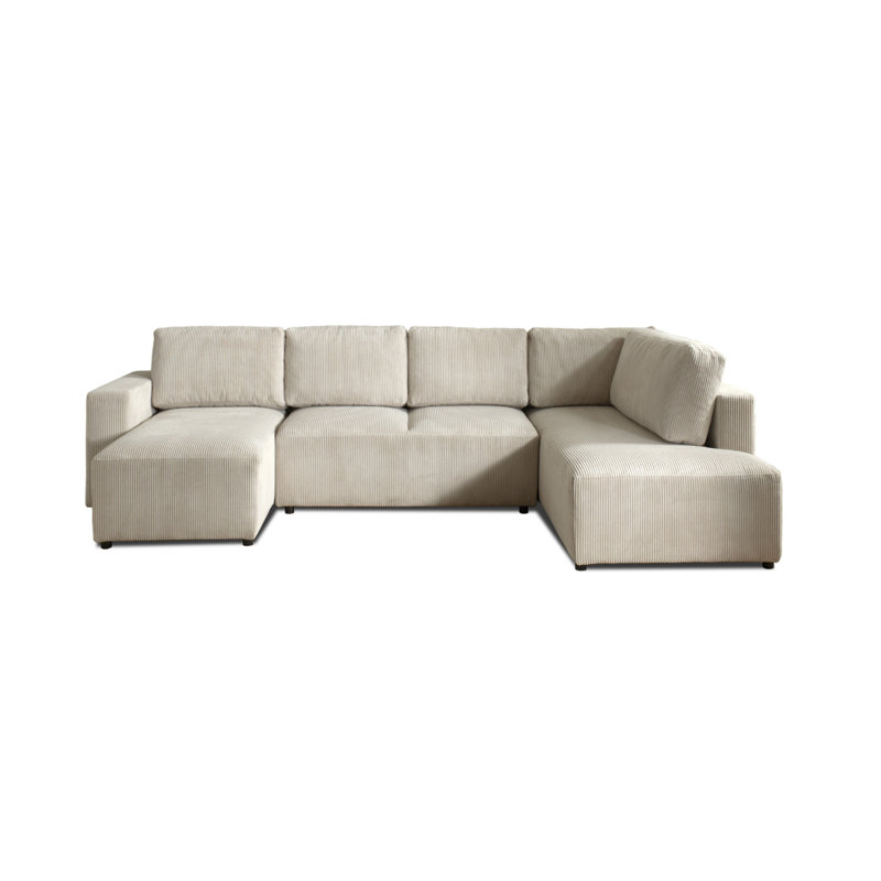 7 Seater Large Corner Sofa, Right Hand Facing