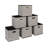 Wayfair Basics® Open Fabric Storage Bin Set