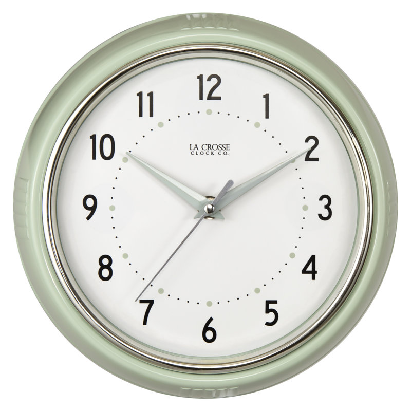 Horloge 9,5 pouces Retro Diner