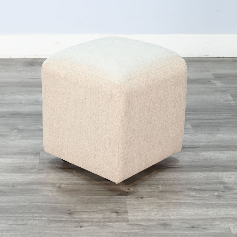  Gibson Ottoman Cushion Stool with Casters