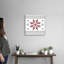 Impression de flocons de neige sur toile-738172598-738172592