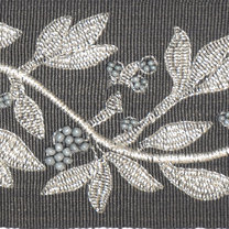 Modern Luxury Fabric, Charcoal