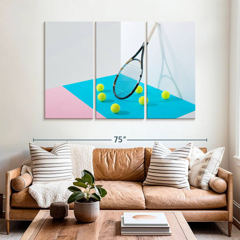 Tennis Frenzy, H 42 po x l 65 po