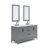 Elizabeth 60" Carrara Marble Countertop Bath Vanity-93659100