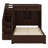 Kids Bunk Bed with Storage Stairs, Wardrobe, USB and LED Light for Bedroom-418411397