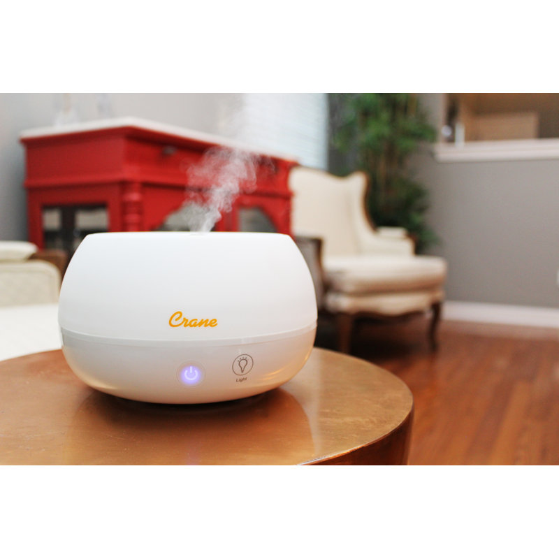 0.2 Gal. 2-in-1 Ultrasonic Cool Mist Humidifier & Aroma Diffuser for Small Rooms