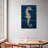 Brampt Antique Seahorse On Blue I