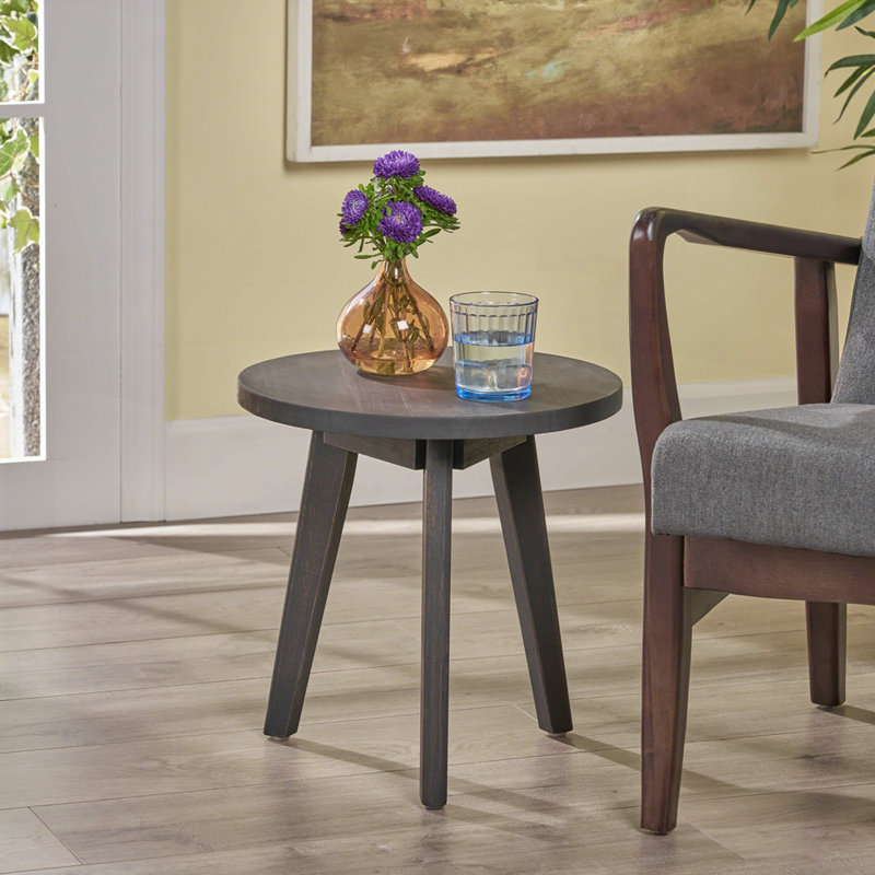 Table d'appoint Marina, Gris foncé