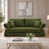 Velours vert olive