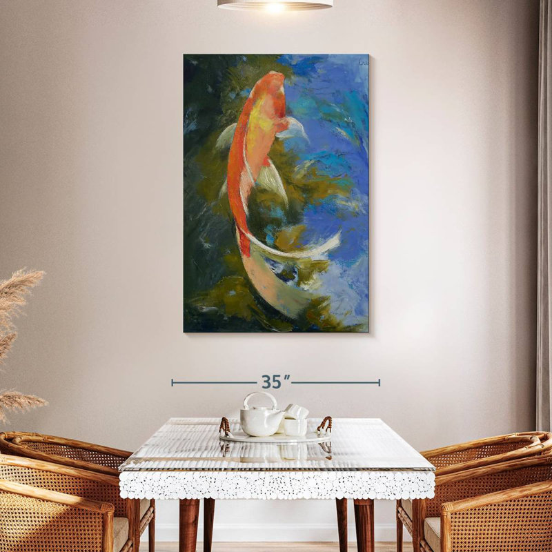 Brampt Butterfly Koi, 48" H x 32" W