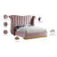 Lit plateforme tapissier capitonné Cicero-639477143-639477161