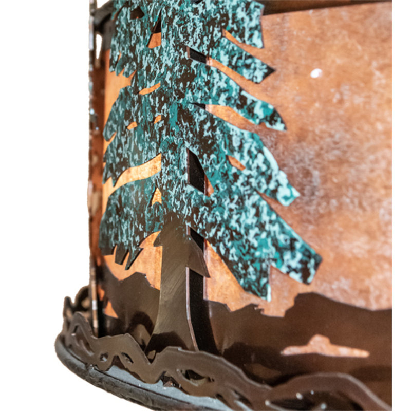 Tall Pines Downrod Ceiling Fan