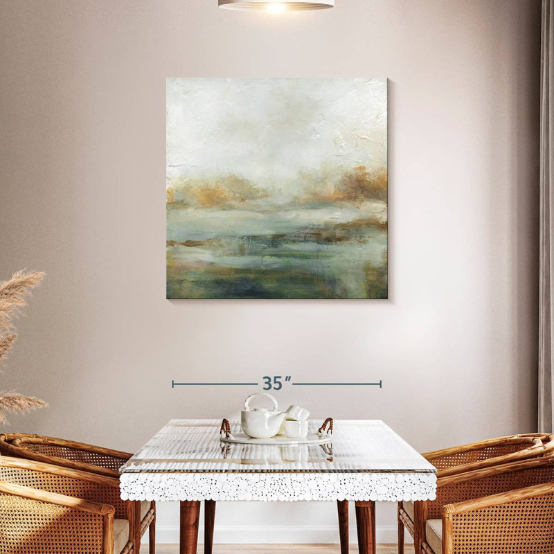 A Quiet Place, 36" H x 36" W
