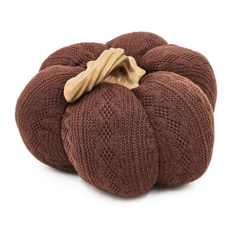 Rustic Fabric Pumpkins with Durable Polyester Blend