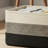 Large Blanket & Toy Storage Basket, Black & Brown Woven Style, Living Room & Bedroom Organizer-321844546
