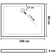31.5'' W 39.4'' D Rectangular Single Shower Base