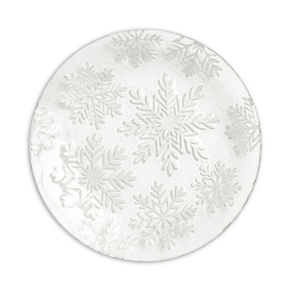 https://assets.wfcdn.com/im/05162517/resize-h600-w600%5Ecompr-r85/2131/213101275/Round+Glass+Snowflake+Embossed+Plate.jpg