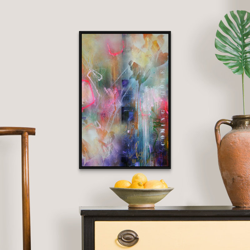 Reproduction d’art sur toile, "Coming Home no. 3" par BEA garding Schubert, Cadre noir, H 26 po x l 18 po x P 1,75 po