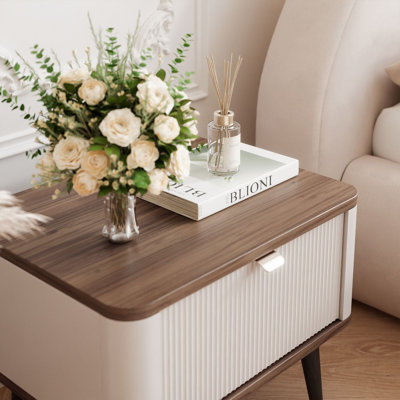 Tamarrah 50cm W Manufactured Wood Bedside Table