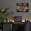 «Deer - Vivid Graffiti» par Rey Klimt, art mural en verre acrylique-1564523207