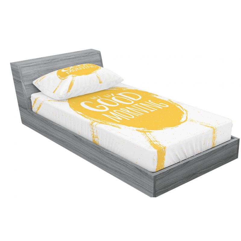 Microfiber Sheet Set, Twin XL Sheet Set with Fitted Sheet