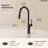 Dual-Function Single-Handle Pull-Down Kitchen Faucet-125426492