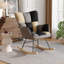 Linen Rocking Chair