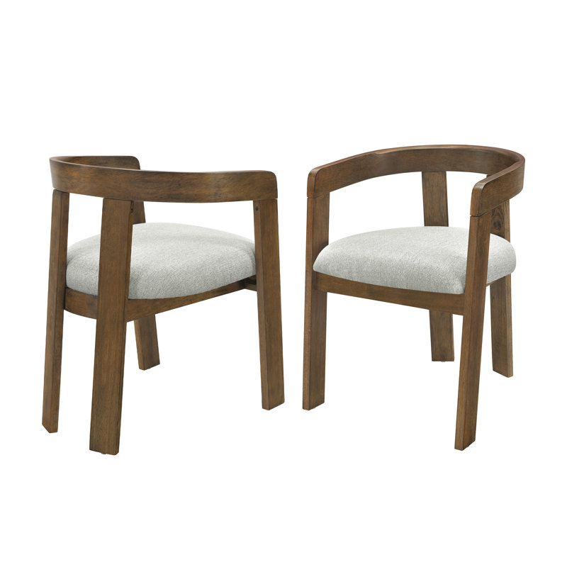 Chaise de bar demi-siècle Polyn, Walnut