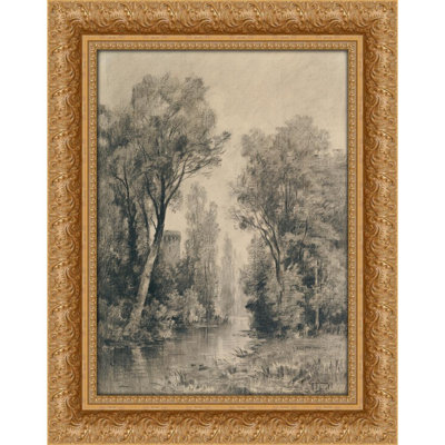 Castle Overlooking a River (1860s-1870s)