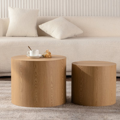 Ensemble de 2 tables basses gigognes