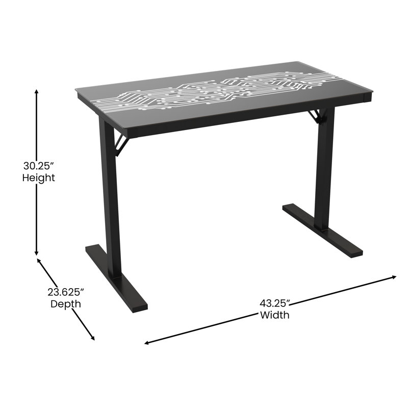 Kemery Rectangular Rustic Solid Pine Folding Dining Table