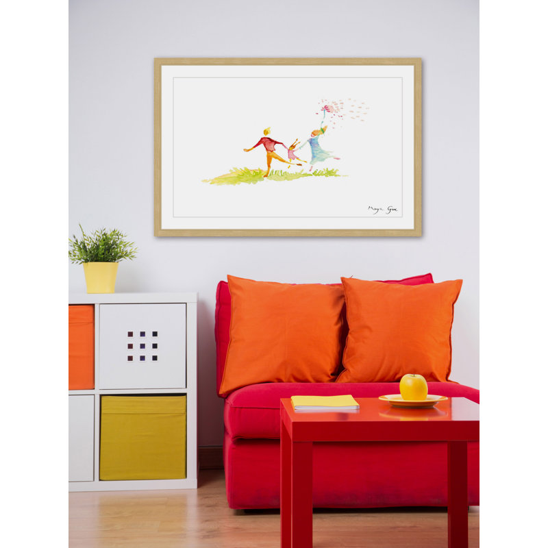 Cosner, «Family Play» par Maya Gur, reproduction encadrée, H 16 po x l 24 po x P 1,5 po