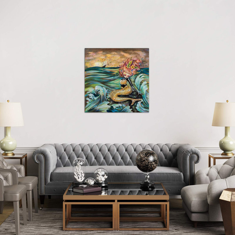 Stranded - Wrapped Canvas Painting, 93.98 cm H x 93.98 cm W x 3.175 cm D