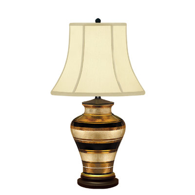 Lampe de table métallique 28 "