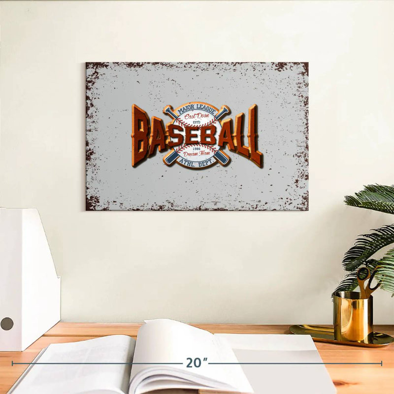Sirpi Baseball League, H 8 po x l 12 po