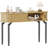 Fluted Console Table with Storage,Wood Sofa Table with Sliding Door,Entryway Table with Storage Space for Living Room-1041542687
