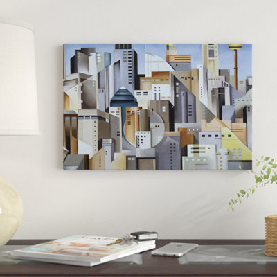 « composition look east » par catherine d’art, impression sur toile tendue