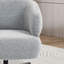 Fauteuil demi-tonneau pivotant rembourré-133209524