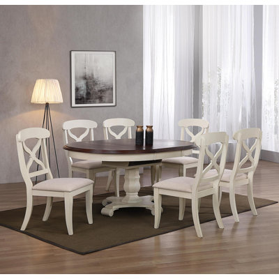 Zechari Pedestal Dining Set