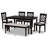 Fabbiha 6 - Piece Rubberwood Dining Set