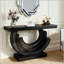 Console à miroir en diamant concassé-1080737586
